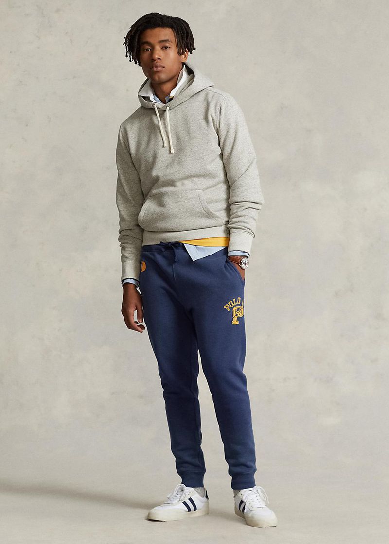 ポロ ラルフ ローレン パンツ メンズ ネイビー フリース グラフィック Jogger FIBKO3285